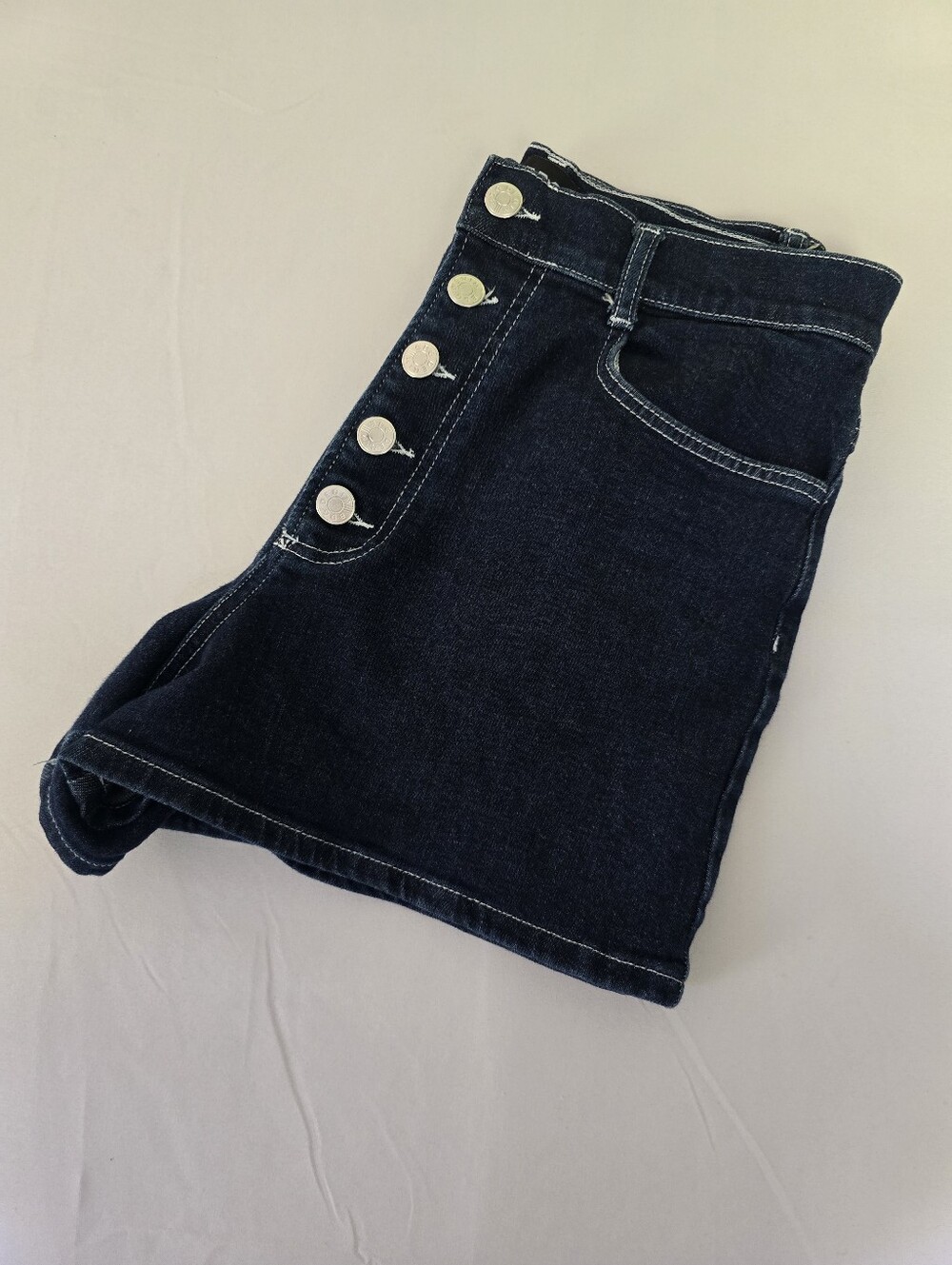 BDG High-Rise Blue Denim Shorts Size 30